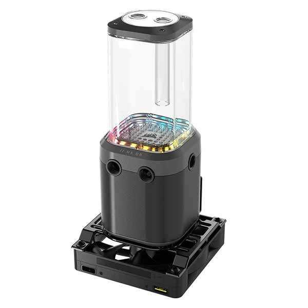 Corsair Hydro X Series iCUE LINK XD6 RGB ELITE (Pump reservoir unit) カスタム水冷用ポンプ/リザーバーコンボ ブラック|CX-9040013-WW - 画像 (6)