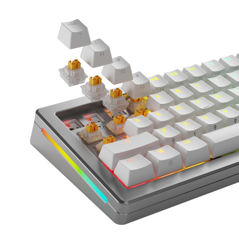 Glorious Panda HE Switches - Silent - Retail タクタイルタイプの交換用キースイッチセット 静音モデル|GLO-KB-ACC-SWT-PANDA-HE-SL-36 - 画像 (6)