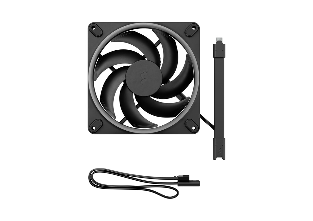 Fractal Design Momentum 14 RGB Black 140mm PCケースファン ブラック|FD-F-MR1-1401 - 画像 (6)