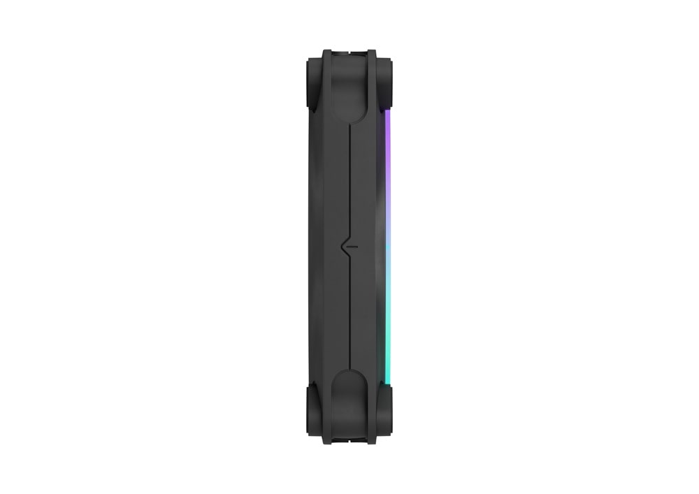 Fractal Design Momentum 12 RGB 3-pack Black 120mm PCケースファン 3個パック ブラック|FD-F-MR1-1203 - 画像 (6)