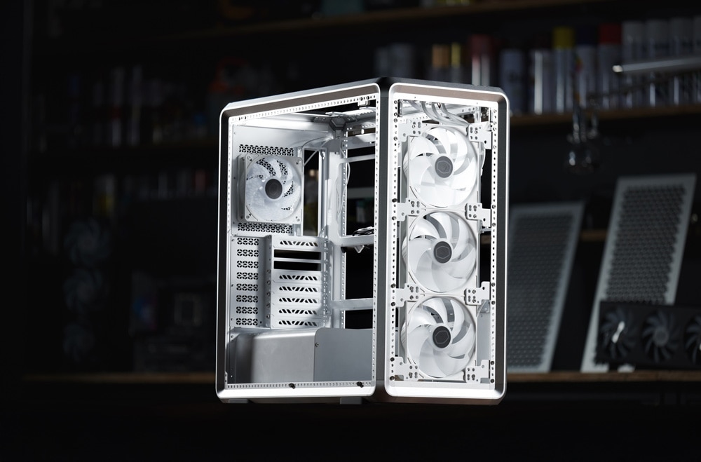 Cooler Master MasterFrame 600 Silver オープンフレーム型 ミドルタワーPCケース シルバー|MF600-SGNN-S00 - 画像 (6)