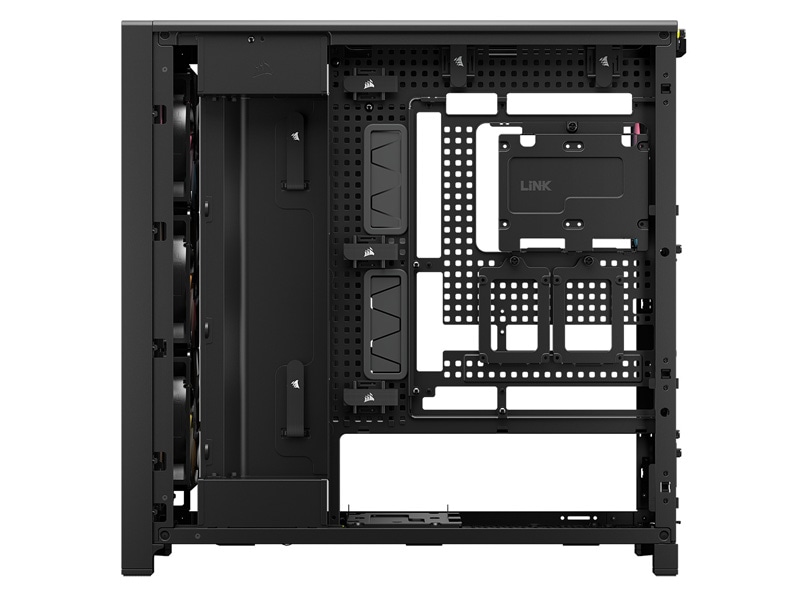 Corsair FRAME 5000D RS ARGB モジュール式 ハイエアフロー ミドルタワー型PCケース ブラック|CC-9011309-WW - 画像 (6)