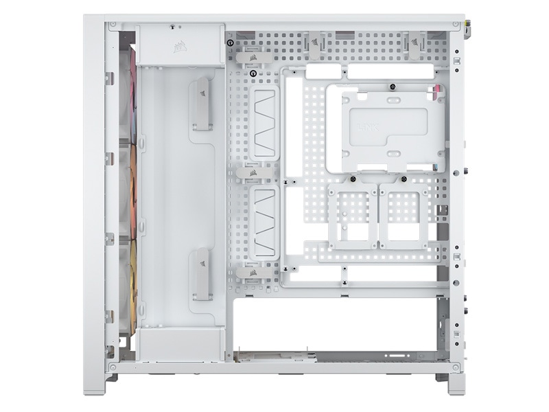 Corsair FRAME 5000D RS ARGB モジュール式 ハイエアフロー ミドルタワー型PCケース ホワイト|CC-9011310-WW - 画像 (6)