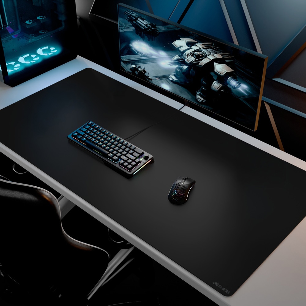 Glorious Mouse Pad 2 3XL - Edgeless - Black 布製ゲーミングマウスパッド 3XLサイズ (1220 x 610mm) ブラック|GLO-MP2-CLTH-EGL-3XL-BLK - 画像 (6)
