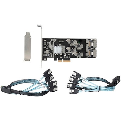 StarTech SATA 8ポート増設 PCI Expressインターフェースカード/PCI-SATA変換|8P6G-PCIE-SATA-CARD - 画像 (7)