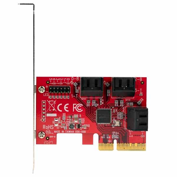 StarTech SATA 6ポート増設 PCI Expressインターフェースカード/6Gbps|6P6G-PCIE-SATA-CARD - 画像 (7)