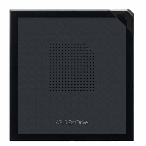 ASUS ZenDrive 外付けDVDドライブ&ライター USB-Cケーブル内蔵 ブラック|SDRW-08V1M-U/BLK/G/AS/P2G - 画像 (8)