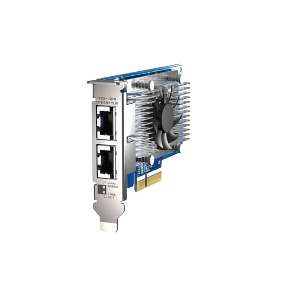 QNAP 10G2T-X710 Intel Ethernet Controller X710搭載の10GbEネットワーク拡張カード - 画像 (6)