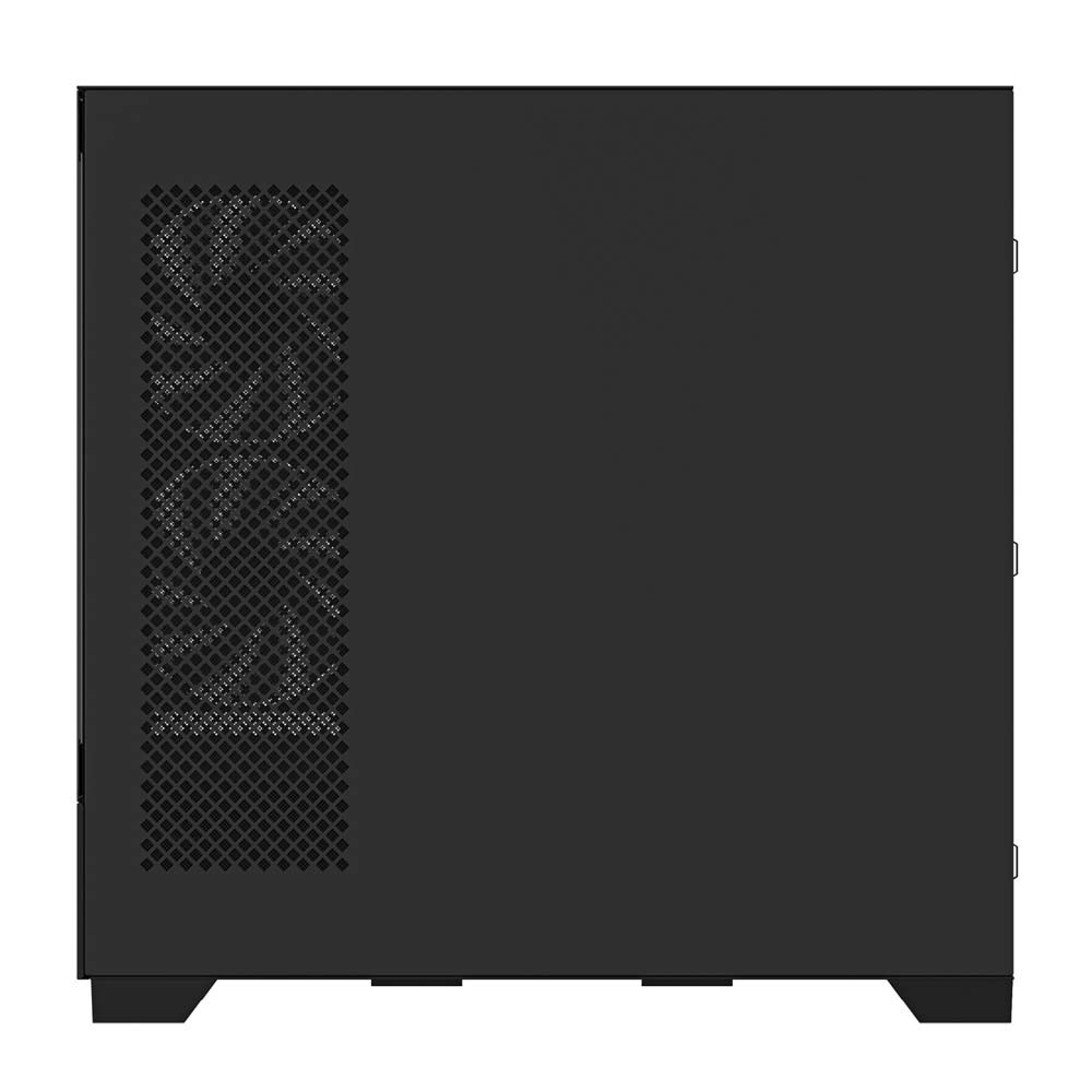 GIGABYTE C201 PANORAMIC ピラーレスデザインのPCケース ブラック|C201P - 画像 (7)