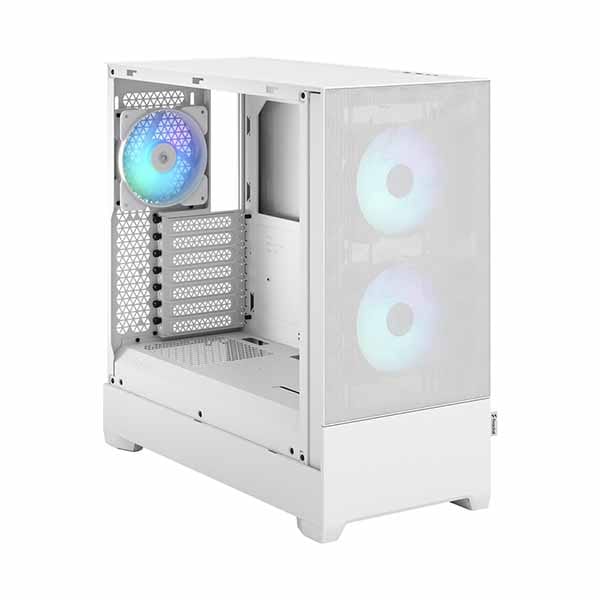 Fractal Design Pop Air RGB White TG Clear Tint ミドルタワー型PCケース ホワイト|FD-C-POR1A-01 - 画像 (7)