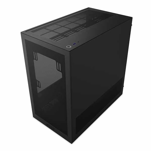 NZXT H3 Flow - Black MICRO-ATX エアフローケース ブラック|CC-H31FB-01 - 画像 (7)