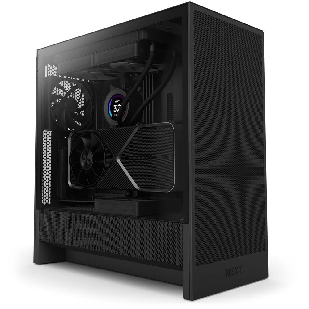 NZXT H5 Flow v2 Black ミドルタワーケース ブラック|CC-H52FB-01 - 画像 (8)