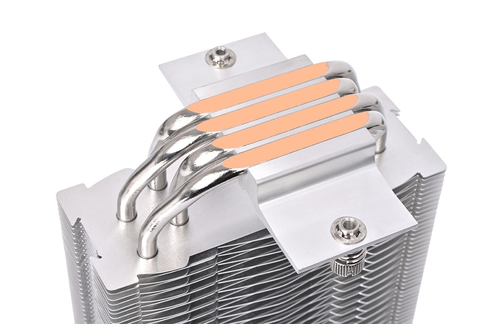 Thermaltake UX400 ARGB Air cooler White 4本ヒートパイプ構造 ARGBファン搭載 空冷 CPUクーラー ホワイト|CL-P143-AL12SW-A - 画像 (8)