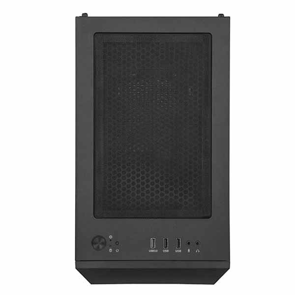 SILVERSTONE FARA H1M Micro-ATXゲーミングケース ブラック スチールサイドパネル|SST-FAH1MB - 画像 (8)