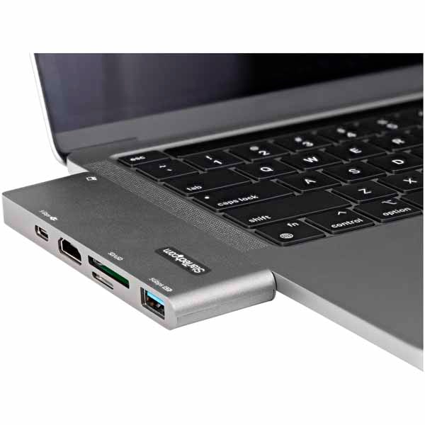StarTech USB Type-Cマルチ変換アダプター/直挿しタイプ/MacBook Pro & Air対応|DKT30CMHSDPD - 画像 (7)