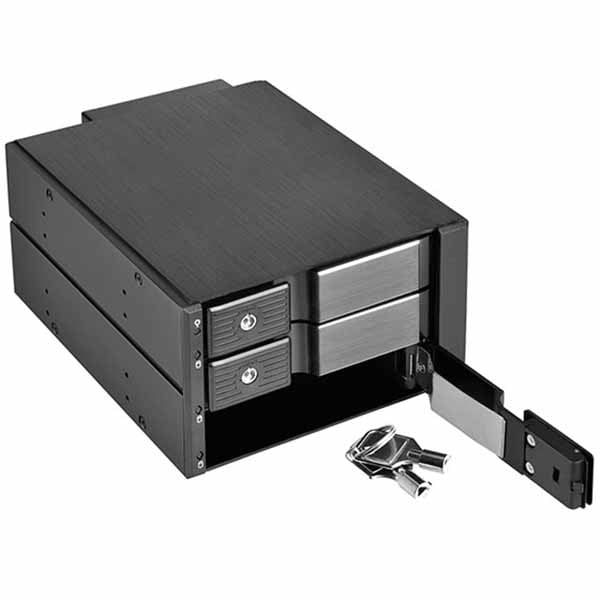 SILVERSTONE FS303 3.5インチドライブx3用ホットスワップベイ|SST-FS303B - 画像 (9)