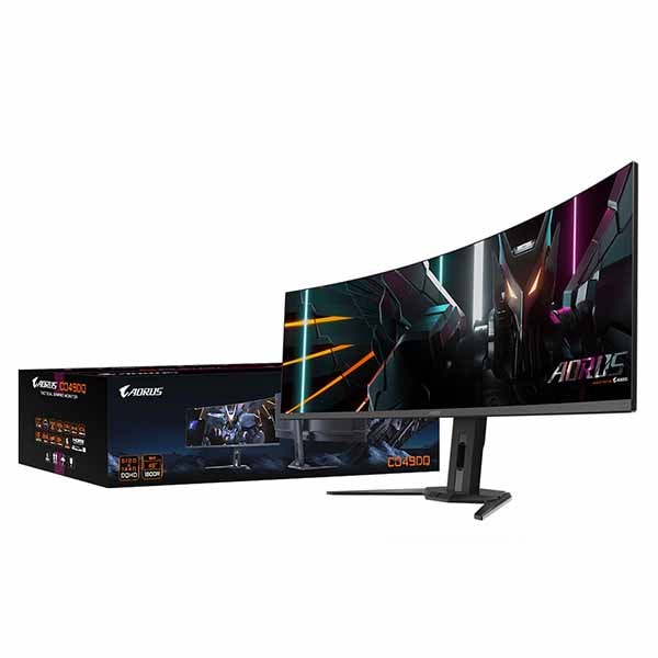 GIGABYTE AORUS CO49DQ Gaming Monitor 32:9の49インチ超ウルトラワイドゲーミングディスプレイ|AORUS CO49DQ - 画像 (9)
