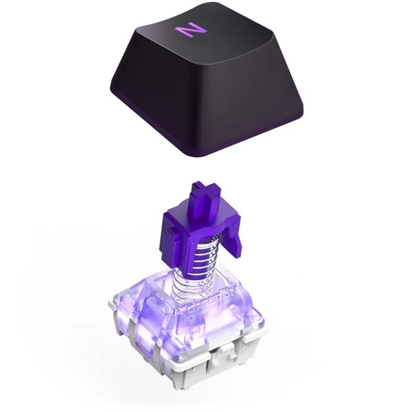 NZXT Function 2 MiniTKL Black テンキーレスゲーミングキーボード ブラック|KB-002NB-US - 画像 (9)