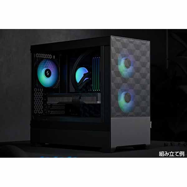 Fractal Design Pop Mini Air RGB Black TG Clear Tint ミニタワー型PCケース ブラック|FD-C-POR1M-06 - 画像 (9)