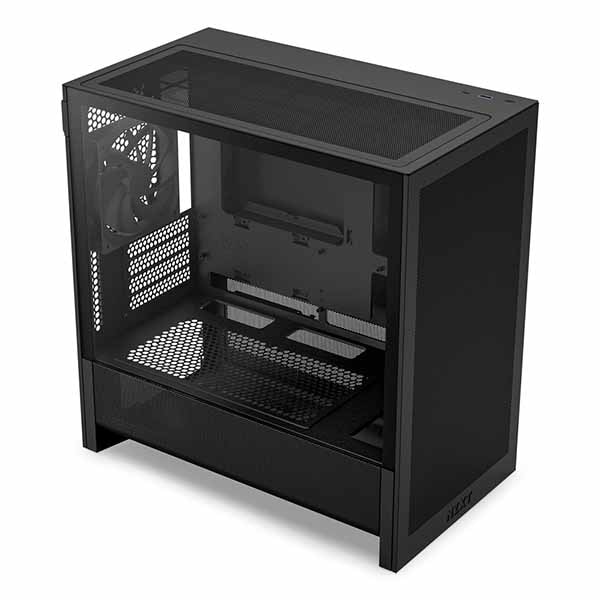 NZXT H3 Flow - Black MICRO-ATX エアフローケース ブラック|CC-H31FB-01 - 画像 (9)