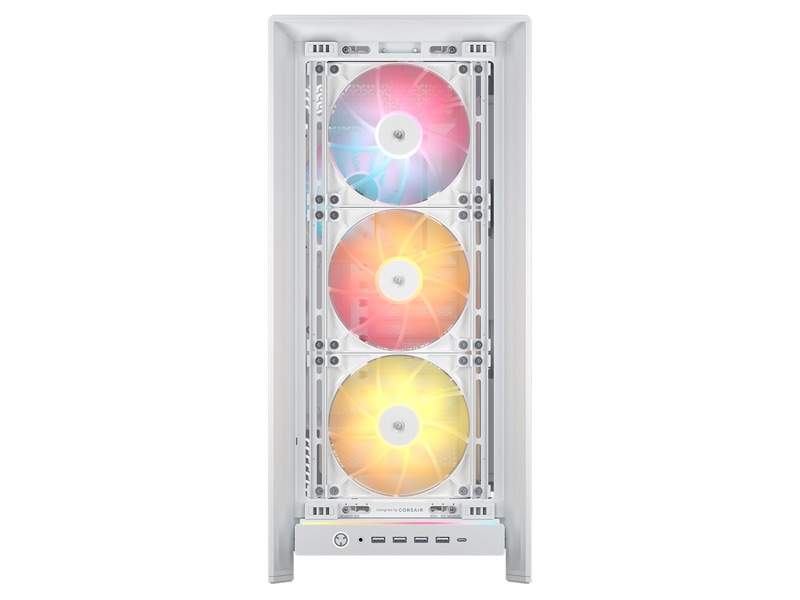 Corsair FRAME 5000D RS ARGB モジュール式 ハイエアフロー ミドルタワー型PCケース ホワイト|CC-9011310-WW - 画像 (9)