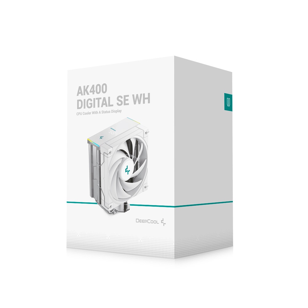 Deepcool AK400 DIGITAL SE WH 空冷CPUクーラー ホワイト|R-AK400-WHADMN-GJD - 画像 (9)